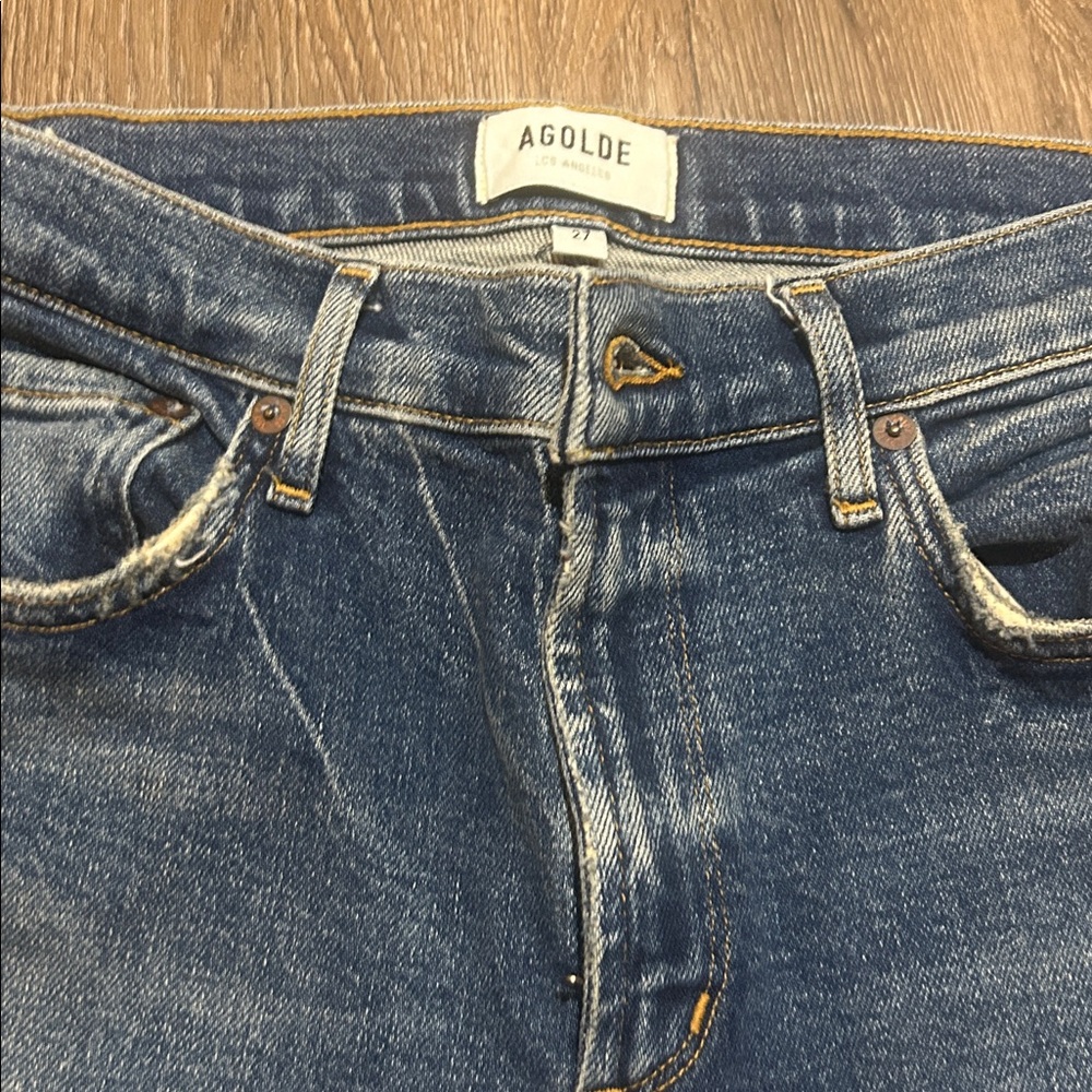 Agolde Sophie Slim Fit Jeans - Picture 6 of 9